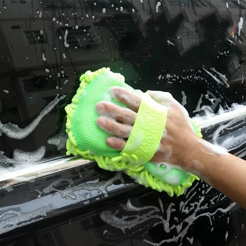 Microfiber Car Wash Sponge – Scratch-Free Cleaning