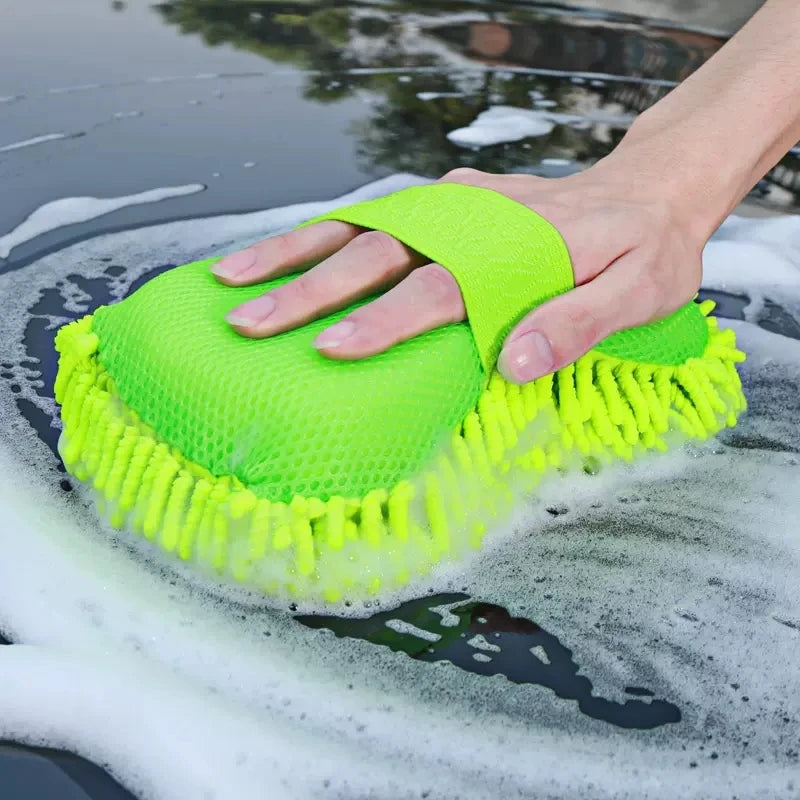 Microfiber Car Wash Sponge – Scratch-Free Cleaning