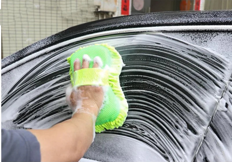 Microfiber Car Wash Sponge – Scratch-Free Cleaning