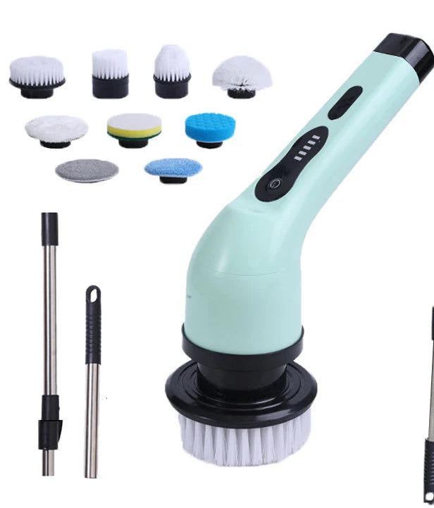 9-in-1 Electric Cleaning Brush Electric Spin Scrubber